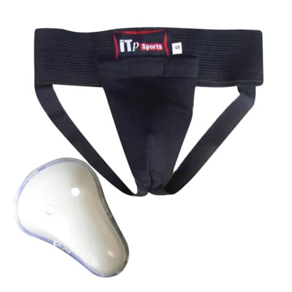 Groin Guard With Box Supporter Jock Strap